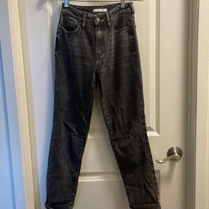 PacSun Mom jeans/black size 23